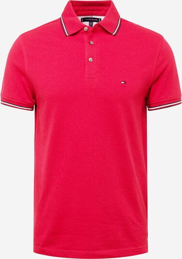 TOMMY HILFIGER T-Krekls, krāsa - tumši sarkans / melns / balts, Preces skats