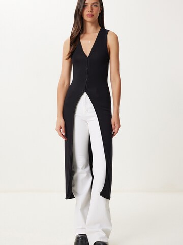 Cardigan Happiness İstanbul en noir : devant