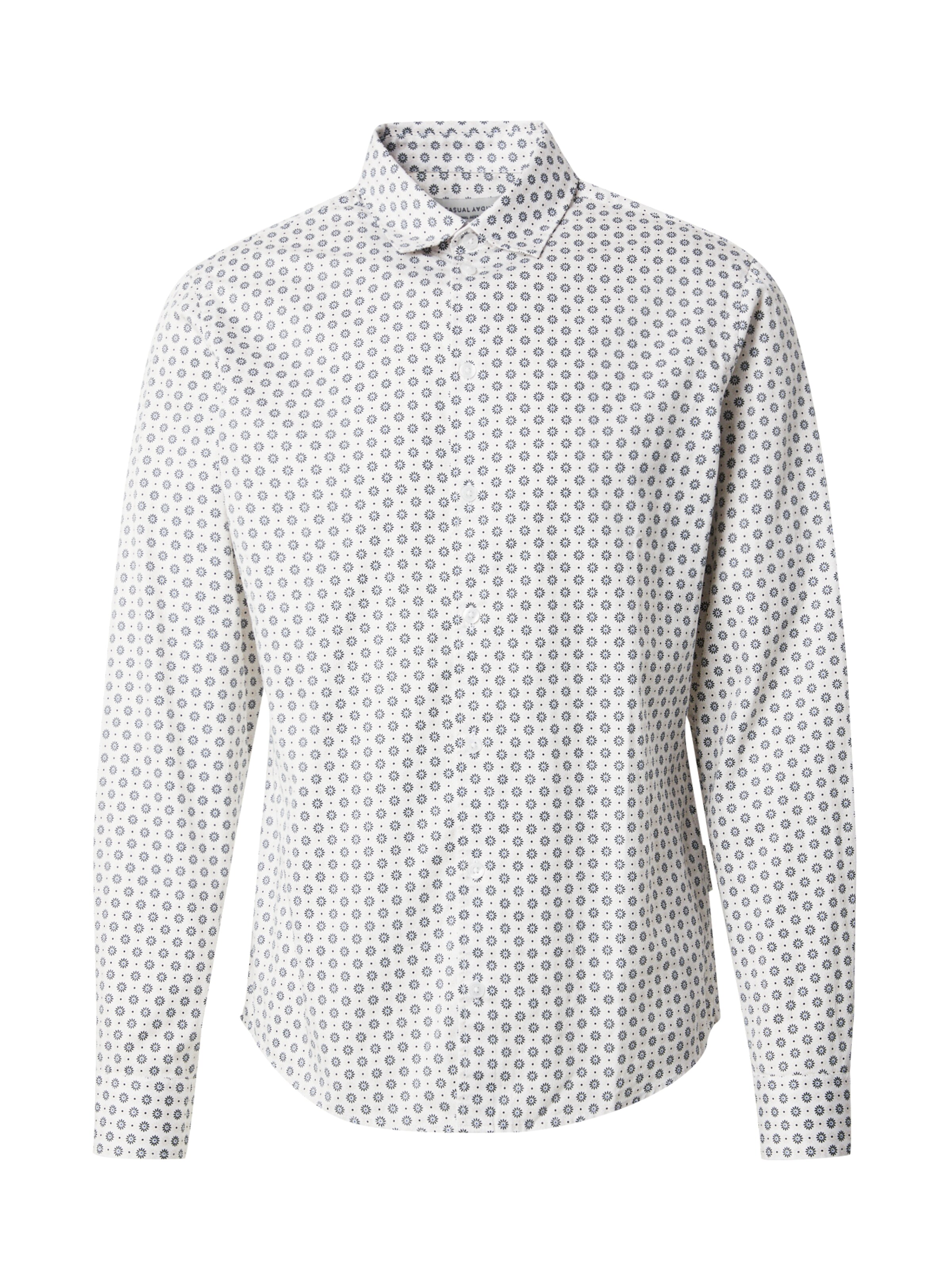 Slim fit Camicia 'CF ANTON' di Casual Friday in bianco: frontale