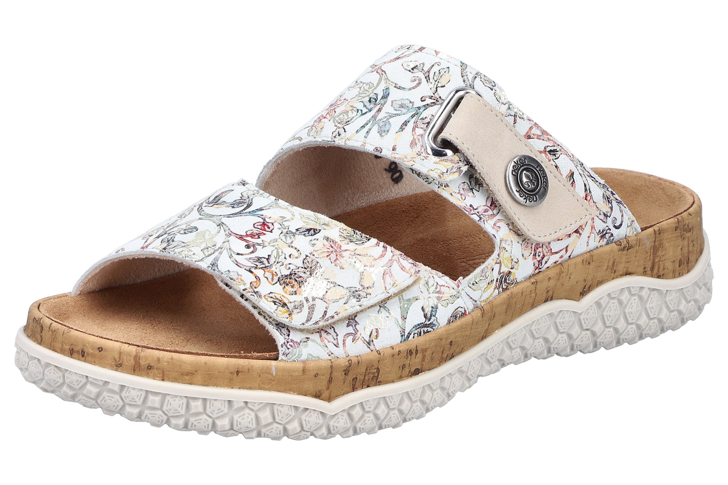 Mule Rieker en marron : devant