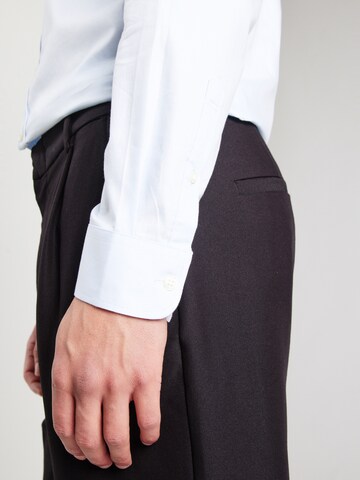 SELECTED HOMME Slim Fit Hemd 'SLHETHAN' in Blau