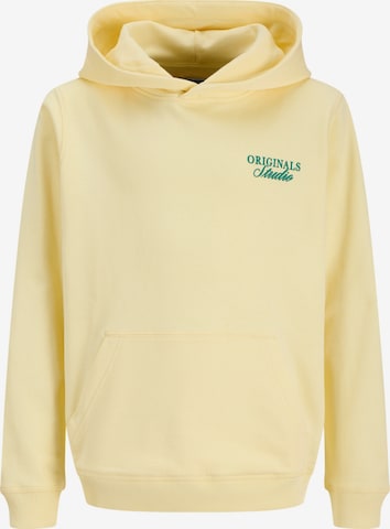 geltona Jack & Jones Junior Megztinis be užsegimo 'JORNORREBRO': priekis