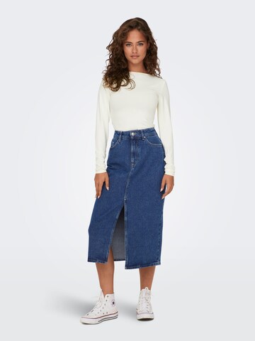 ONLY Rok 'Bianca' in Blauw