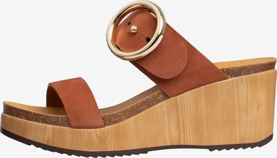 Scholl shoes Sandalen Mit Keilabsatz 'MALIBU WEDGE' in braun, Produktansicht