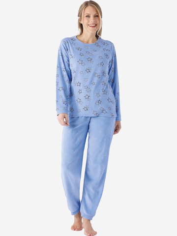 HAJO Pajama 'Nicki' in Blue