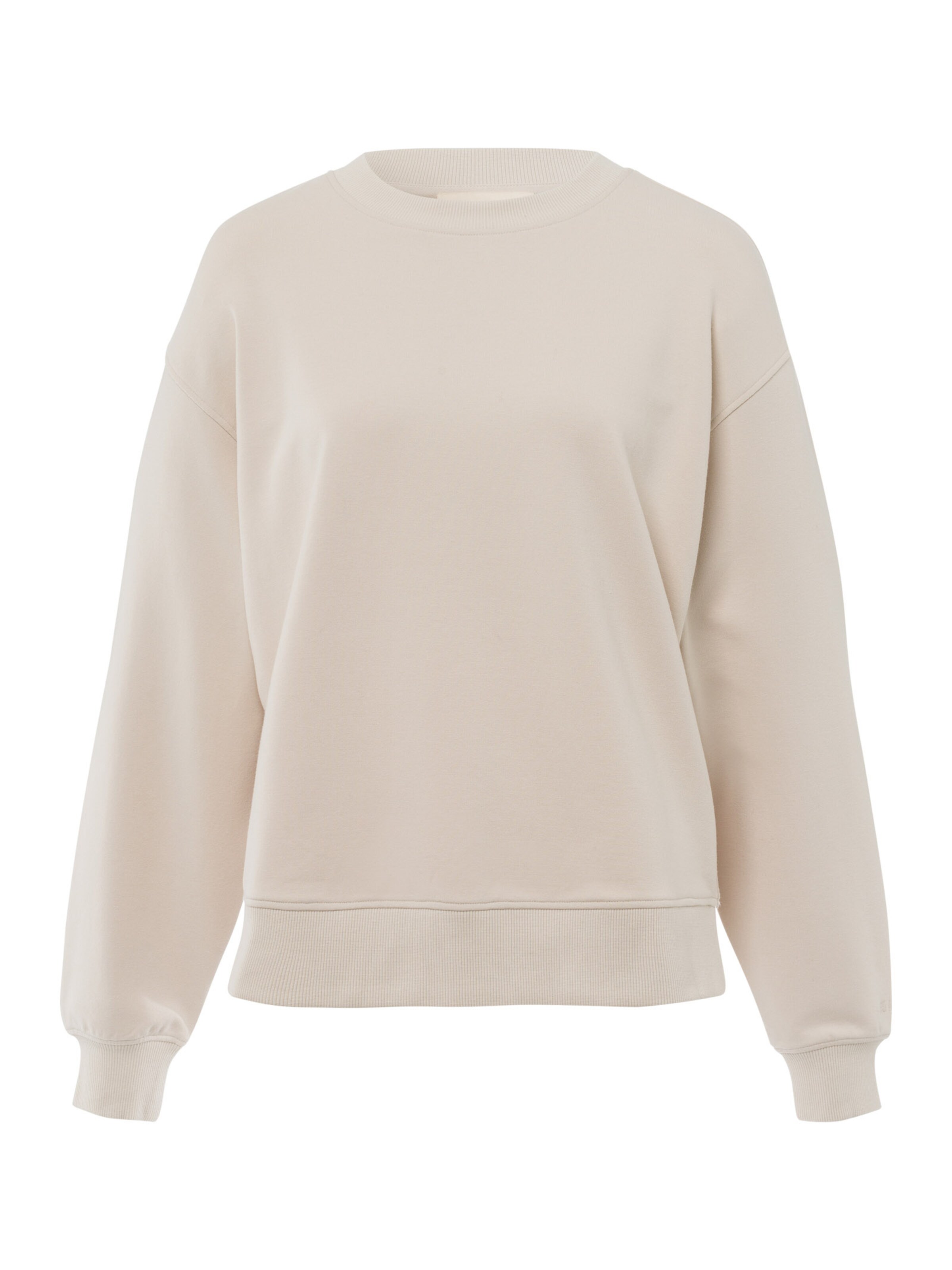 Sweat-shirt 'Bonniee ' Les Lunes en beige : devant