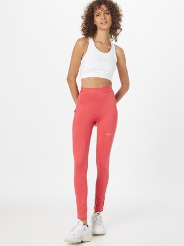 Skinny Pantalon de sport Champion Authentic Athletic Apparel en rose