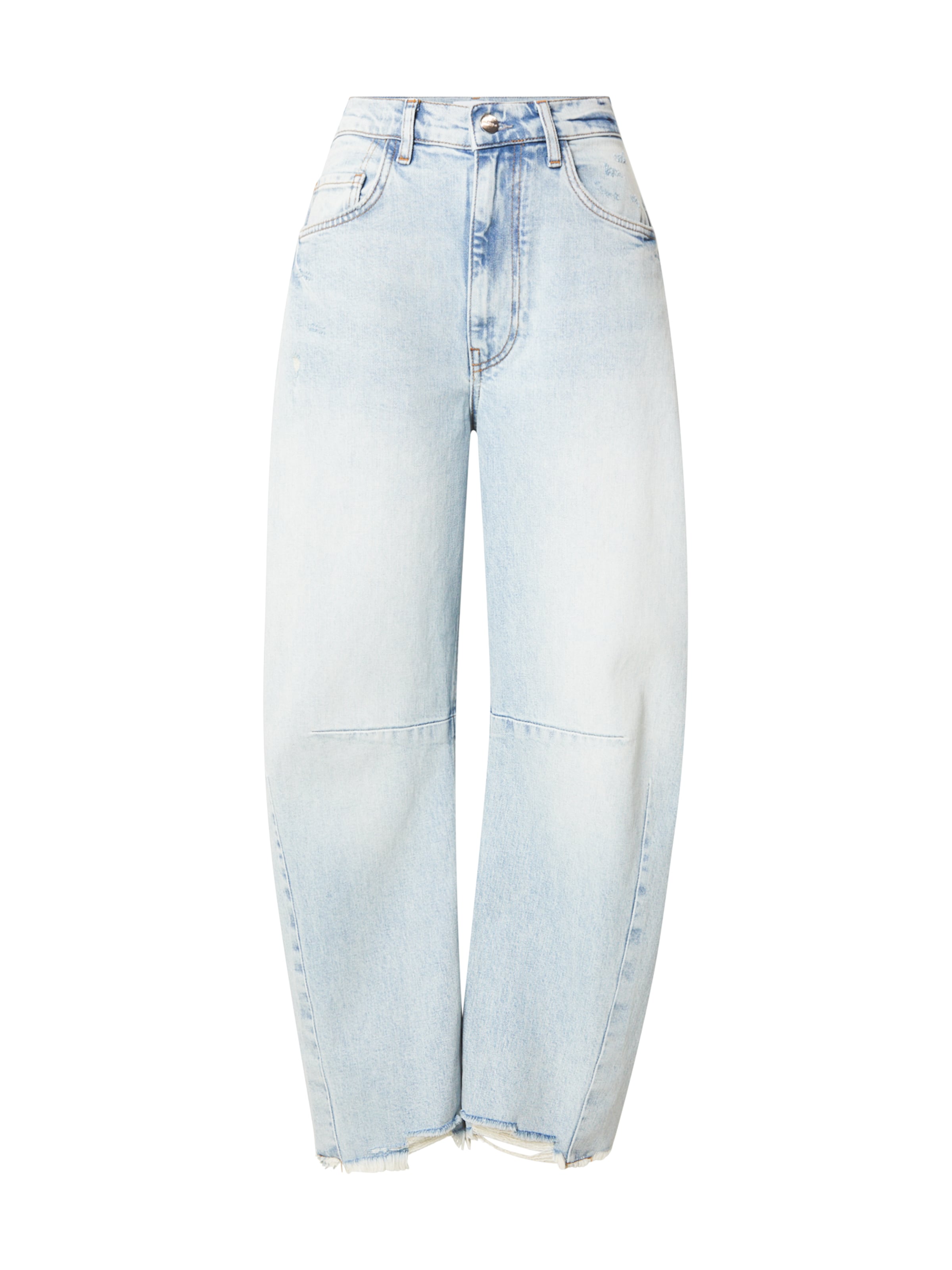 Barrel Jean Rich & Royal en bleu : devant