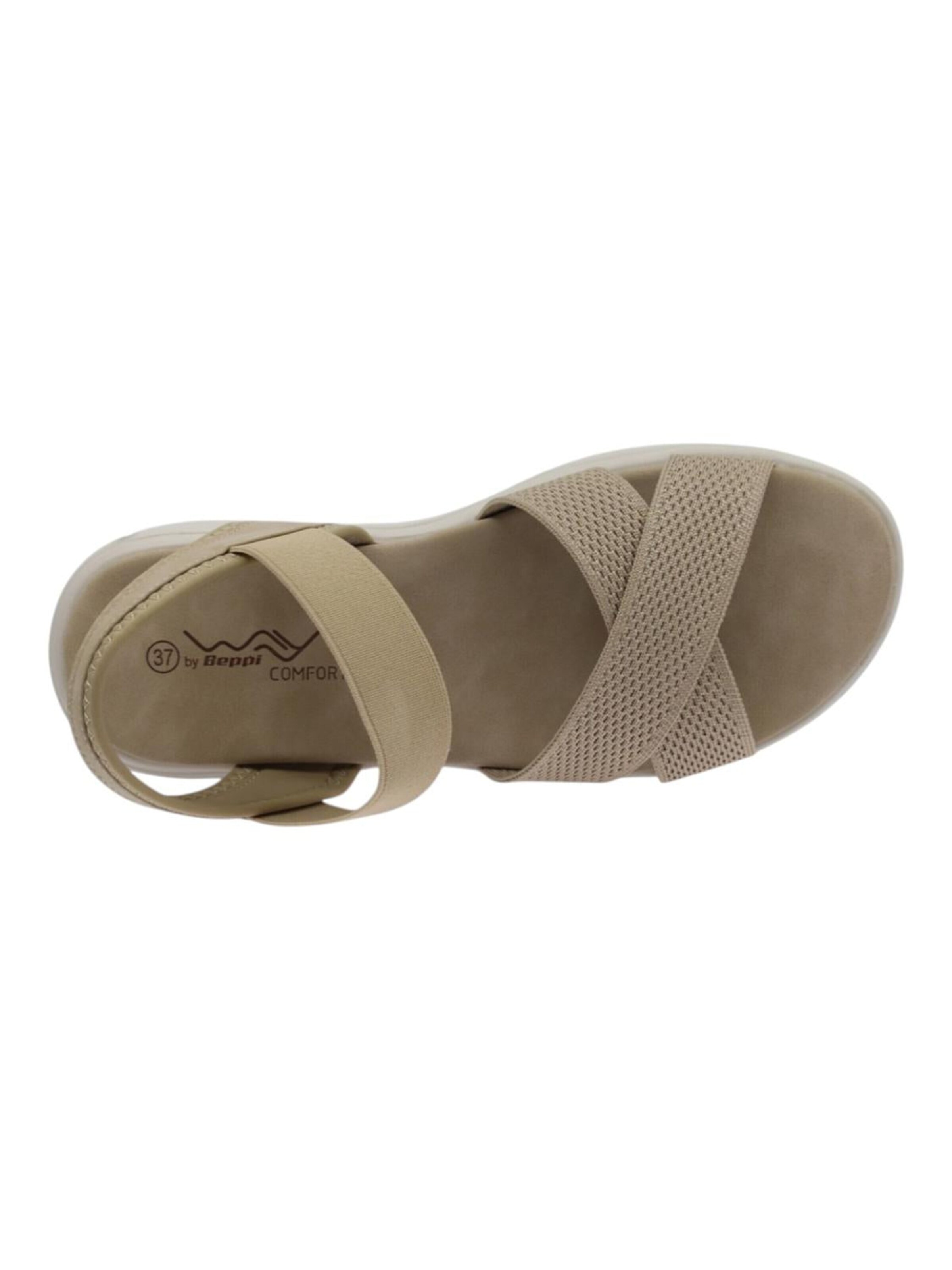 Beppi Sandals 'Casual Sandal' in Beige