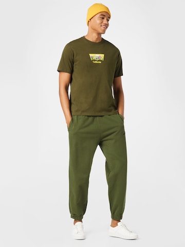 LEVI'S ® Tapered Trousers 'Levi's® Red Tab™ Sweatpants' in Green