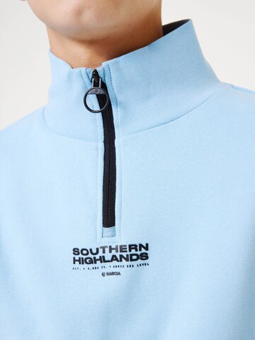 GARCIA Sweatshirt in Blau