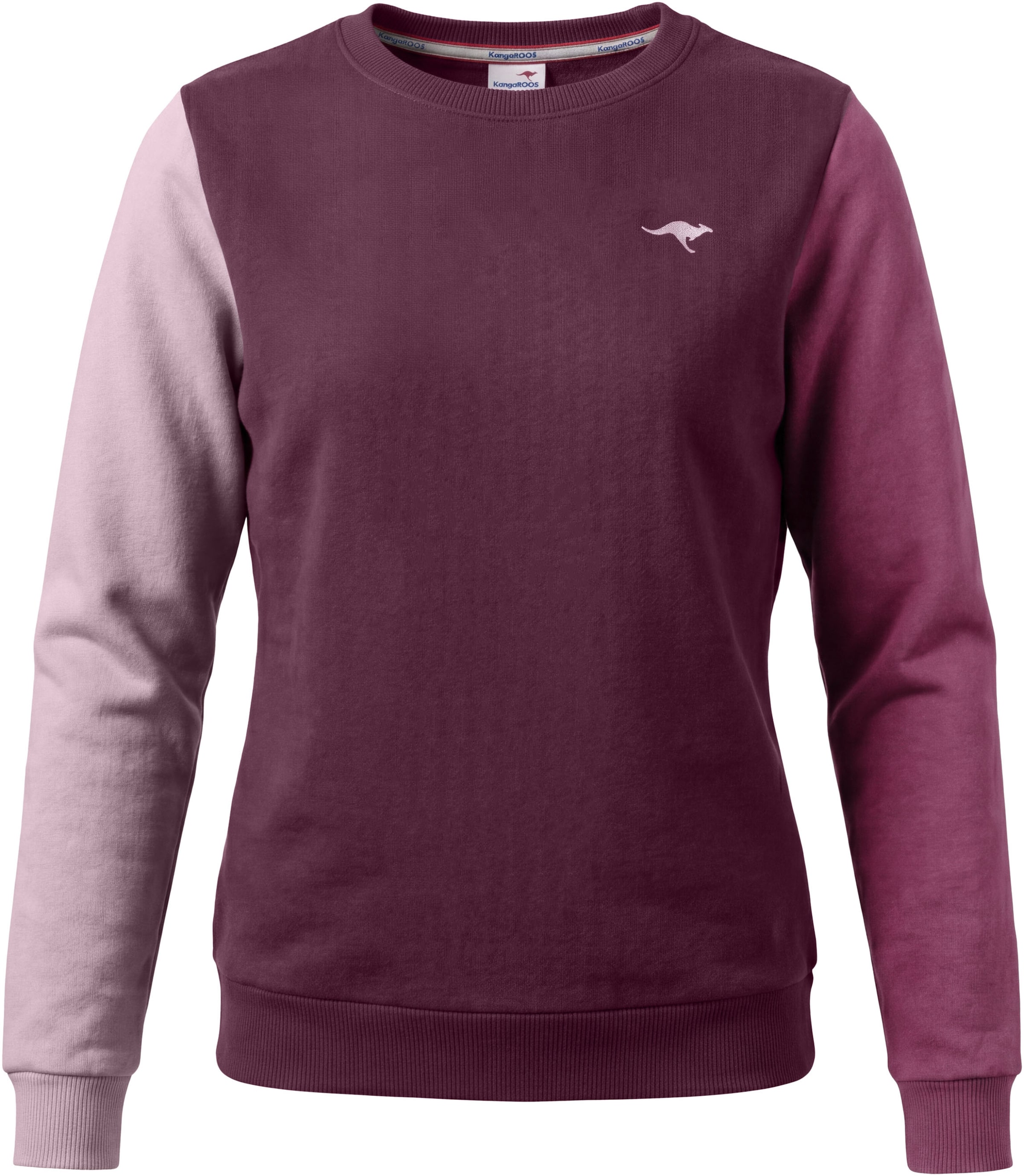 KangaROOS Sweatshirt in Purple: front