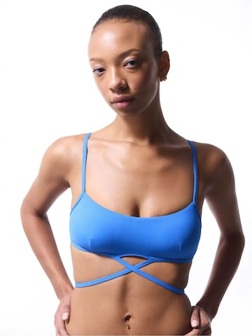 Penti Bustier Bikinitop 'Bikinioberteile' in Blauw: voorkant
