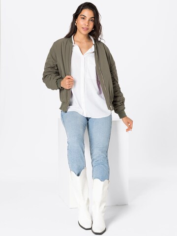 WEEKDAY Bluse 'Mira' in Weiß