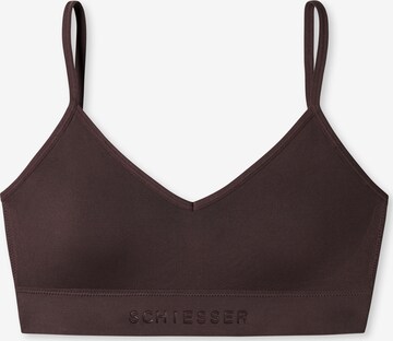 Invisible Soutien-gorge SCHIESSER en marron : devant