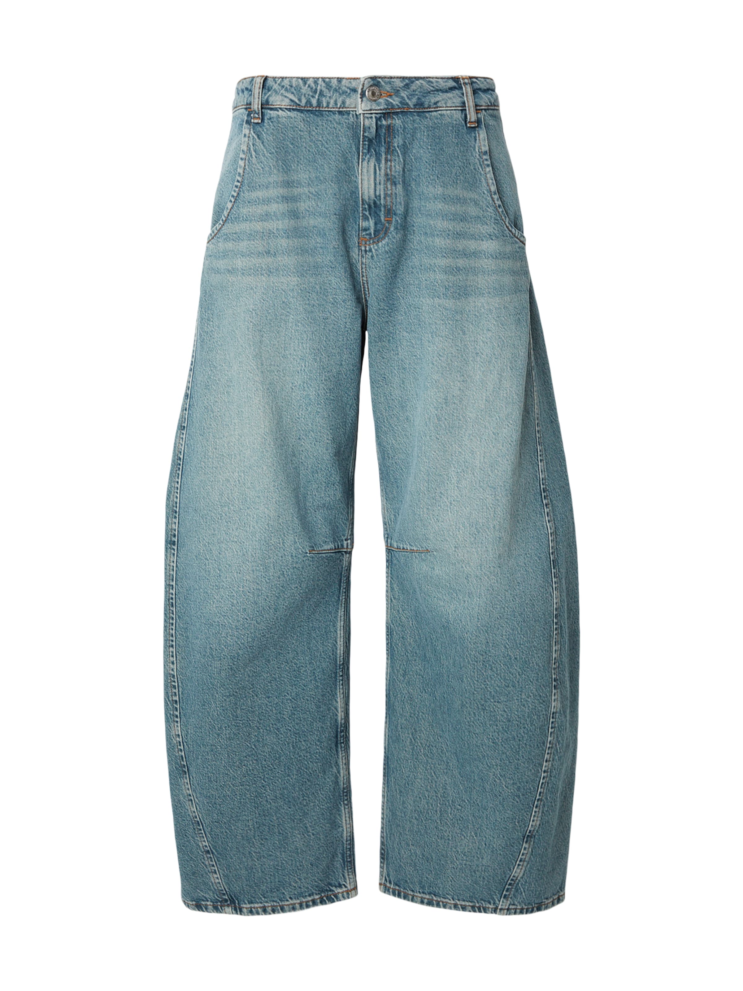 TOPSHOP Baggy Jeans 'Emma' in Blue: front
