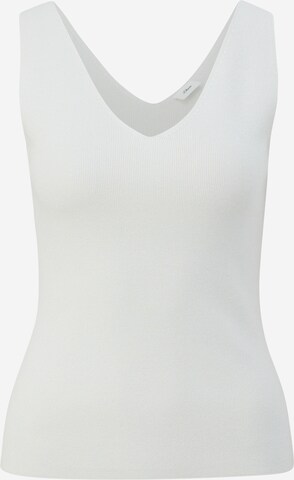 s.Oliver BLACK LABEL Knitted Top in White: front