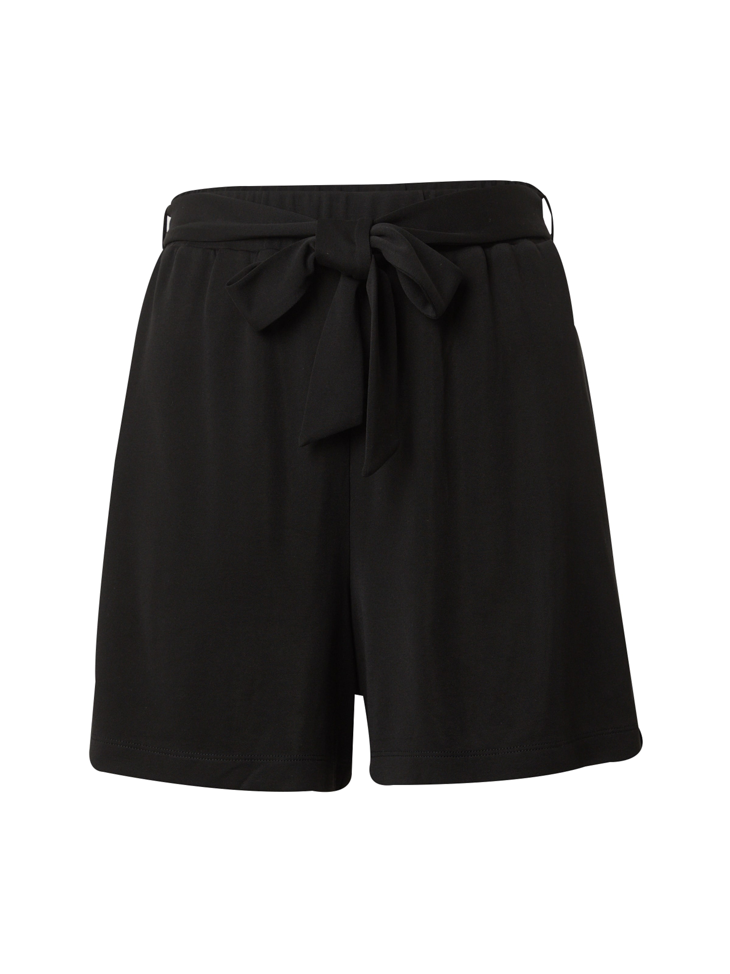 EDITED Свободный крой Штаны 'Zia' в Черный: спереди