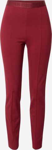 Leggings 'Audrey' TOMMY HILFIGER en rouge : devant