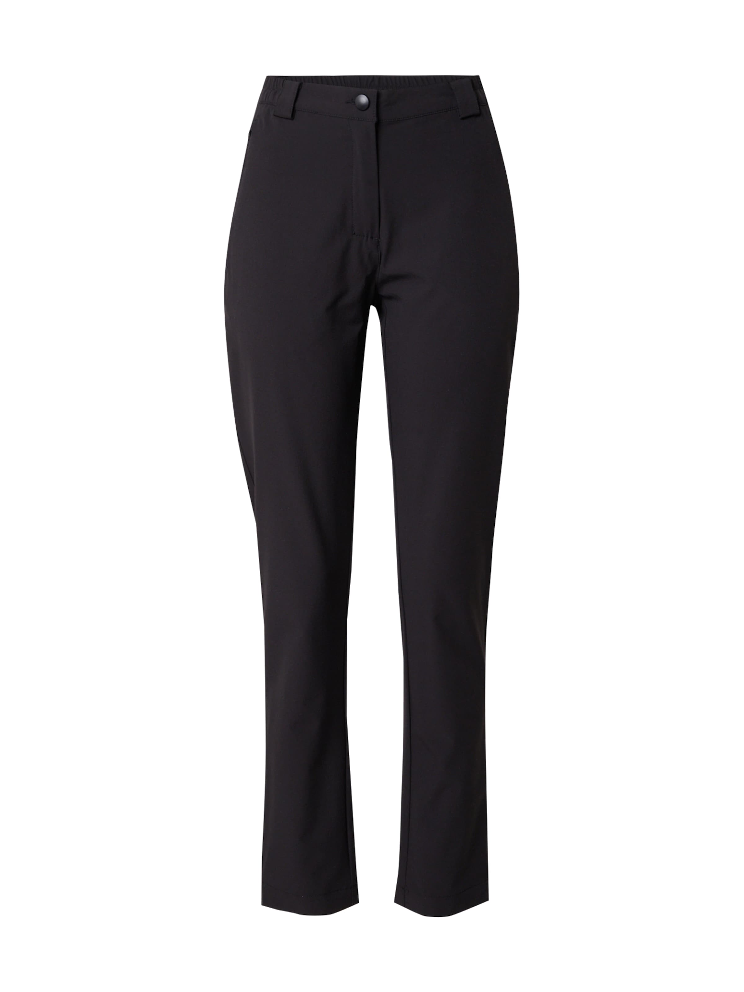 Rukka Štandardný strih Outdoorové nohavice - Čierna: predná strana