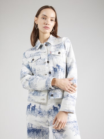 LEVI'S ® Übergangsjacke 'Original Trucker' in Weiß: predná strana