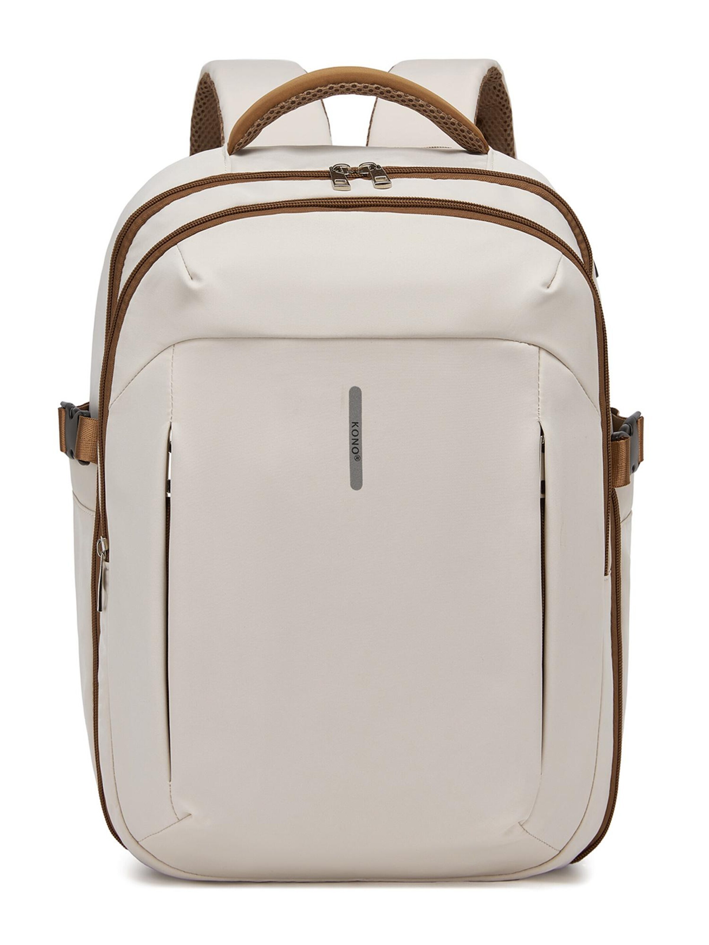 Kono Rucksack‌ in Beige: Vorderseite
