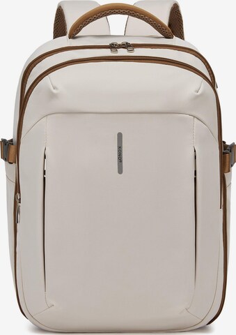 Kono Rucksack in Beige: Vorderseite