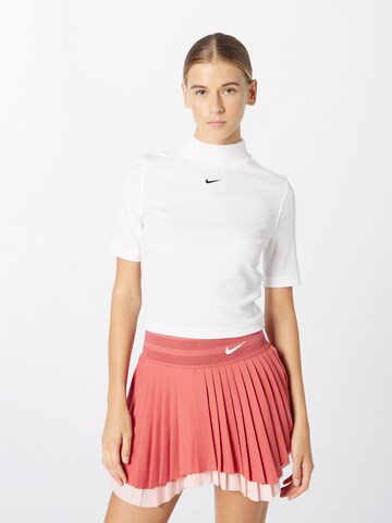 Tricou de la Nike Sportswear pe alb: față