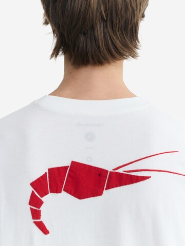 Thinking MU T-Shirt 'Aaron' in Weiß