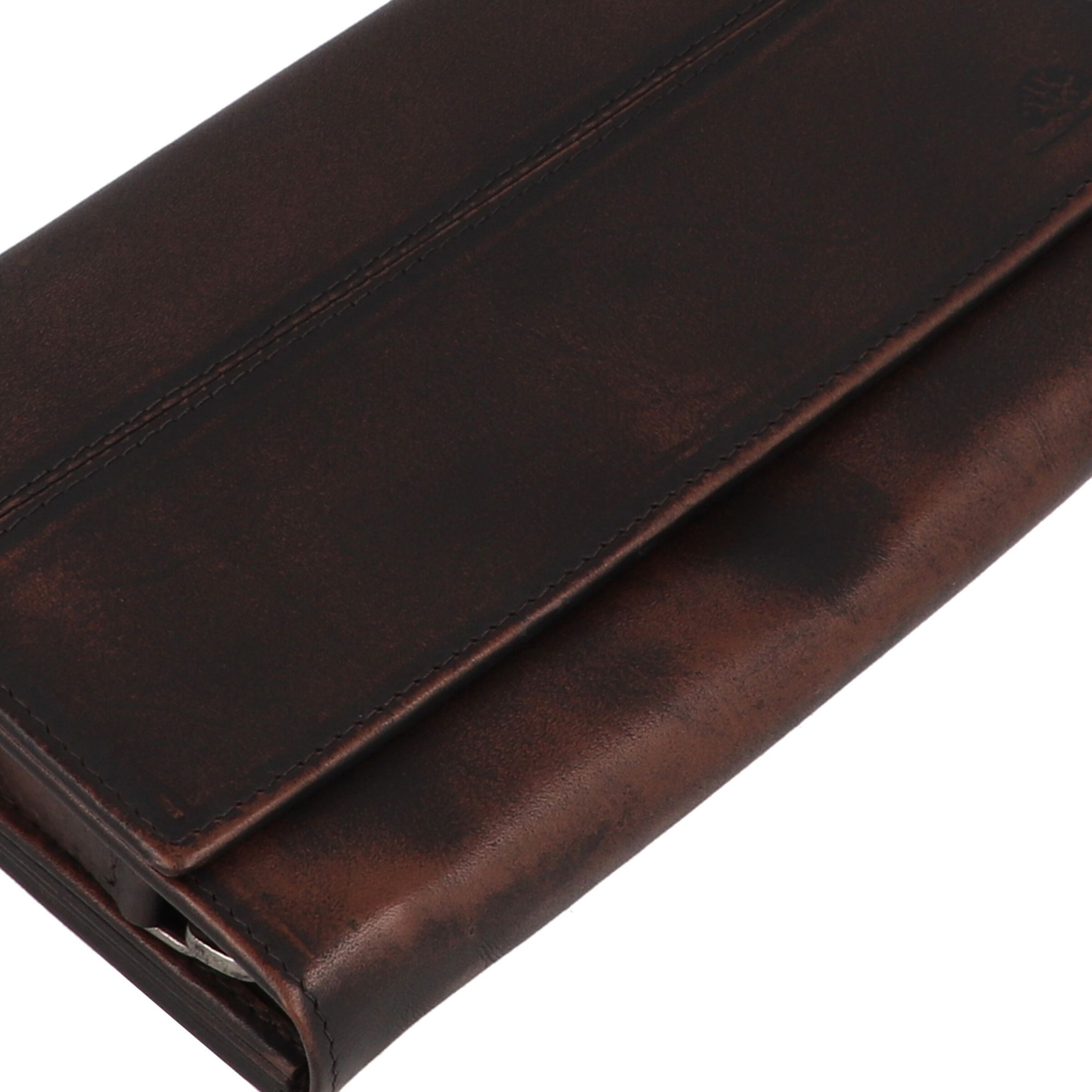 GREENBURRY Wallet 'Destressed' in Brown