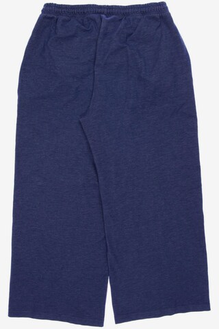 Green Cotton Pants in XL in Blue