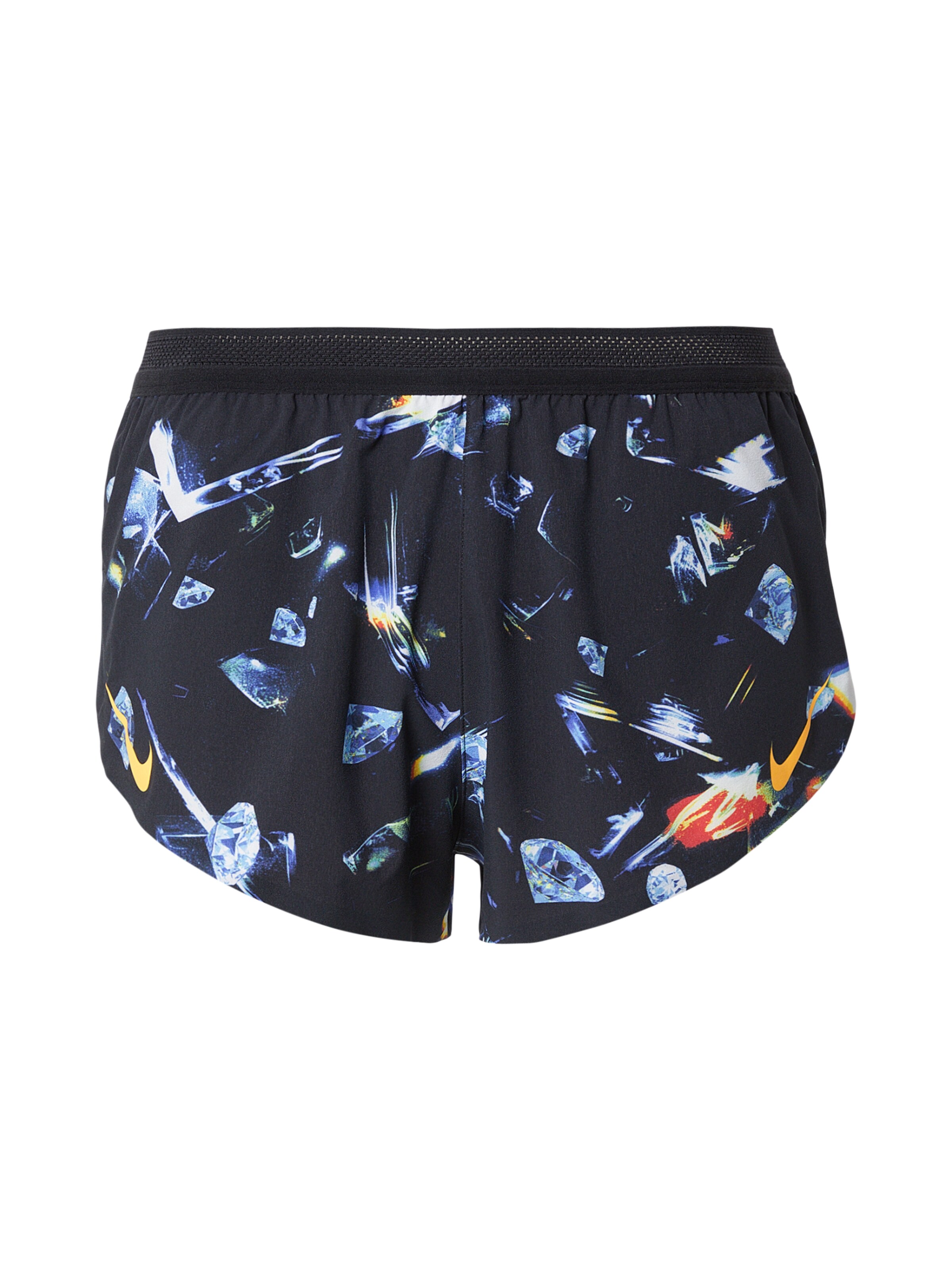 NIKE Sportbroek 'AROSWFT' in de kleur Navy / Pastelblauw / Oranje / Zwart, Productweergave