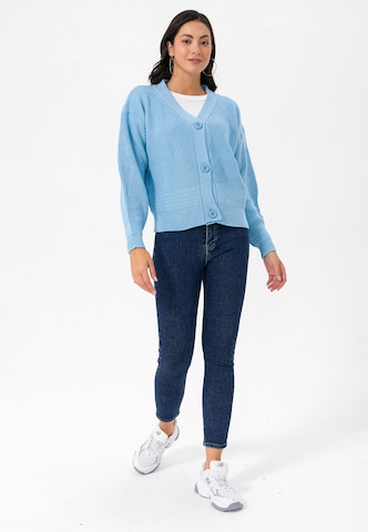 Cardigan Felix Hardy en bleu