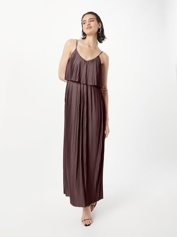 Robe 'Nadia' ABOUT YOU en marron : devant