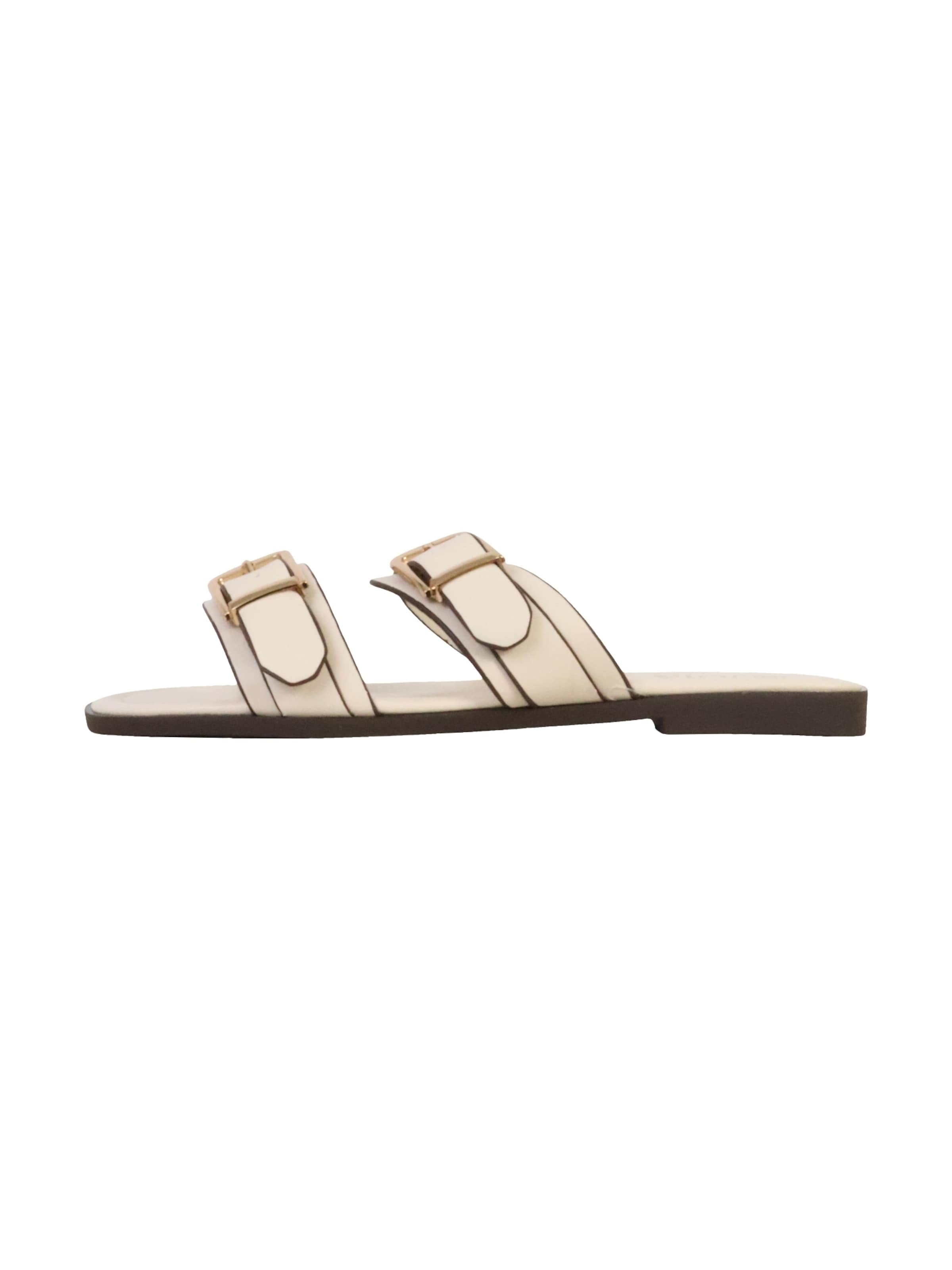 Mule Joia en beige : devant
