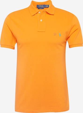 Coupe regular T-Shirt Polo Ralph Lauren en orange : devant