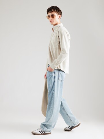 Only & Sons Regular fit Button Up Shirt 'ONSALP' in Grey