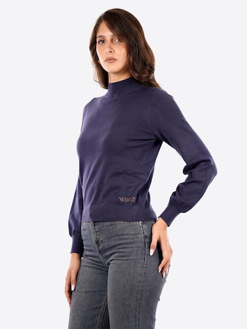 Pull-over 'da Donna' Yes Zee en bleu