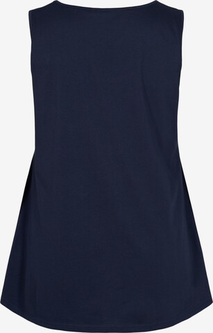 Zizzi Top 'Vmy' in Blauw