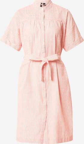 Robe-chemise 'JILY' VERO MODA en orange : devant