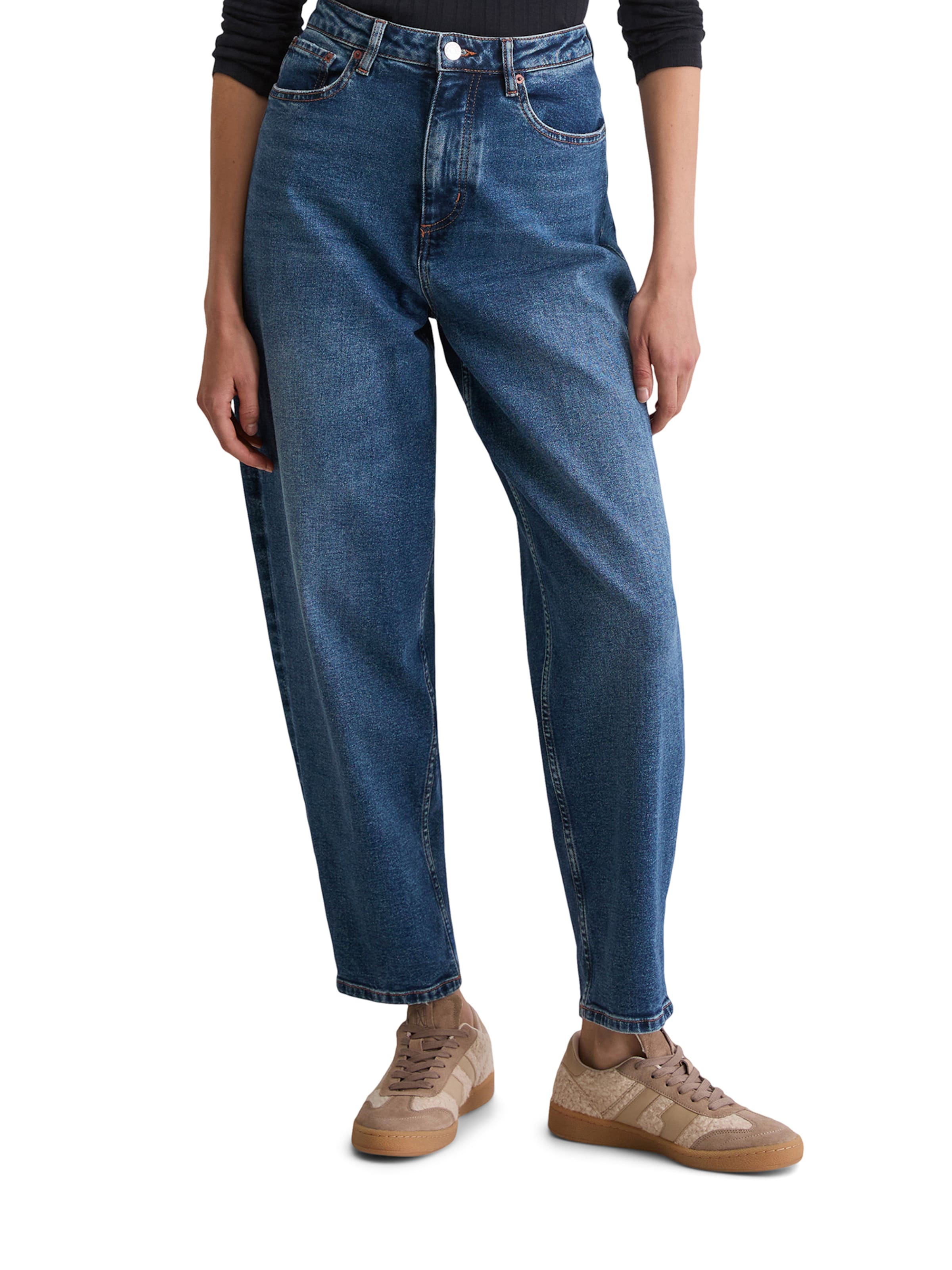 Marc O'Polo Loosefit Τζιν σε μπλε: μπροστά