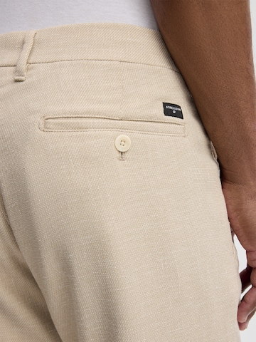 STRELLSON Regular Chino trousers 'Code' in Beige