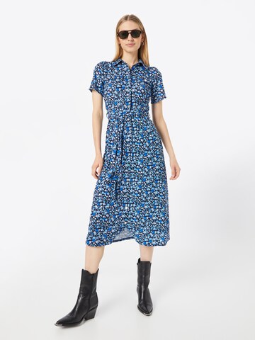 Oasis Shirt Dress in Blue