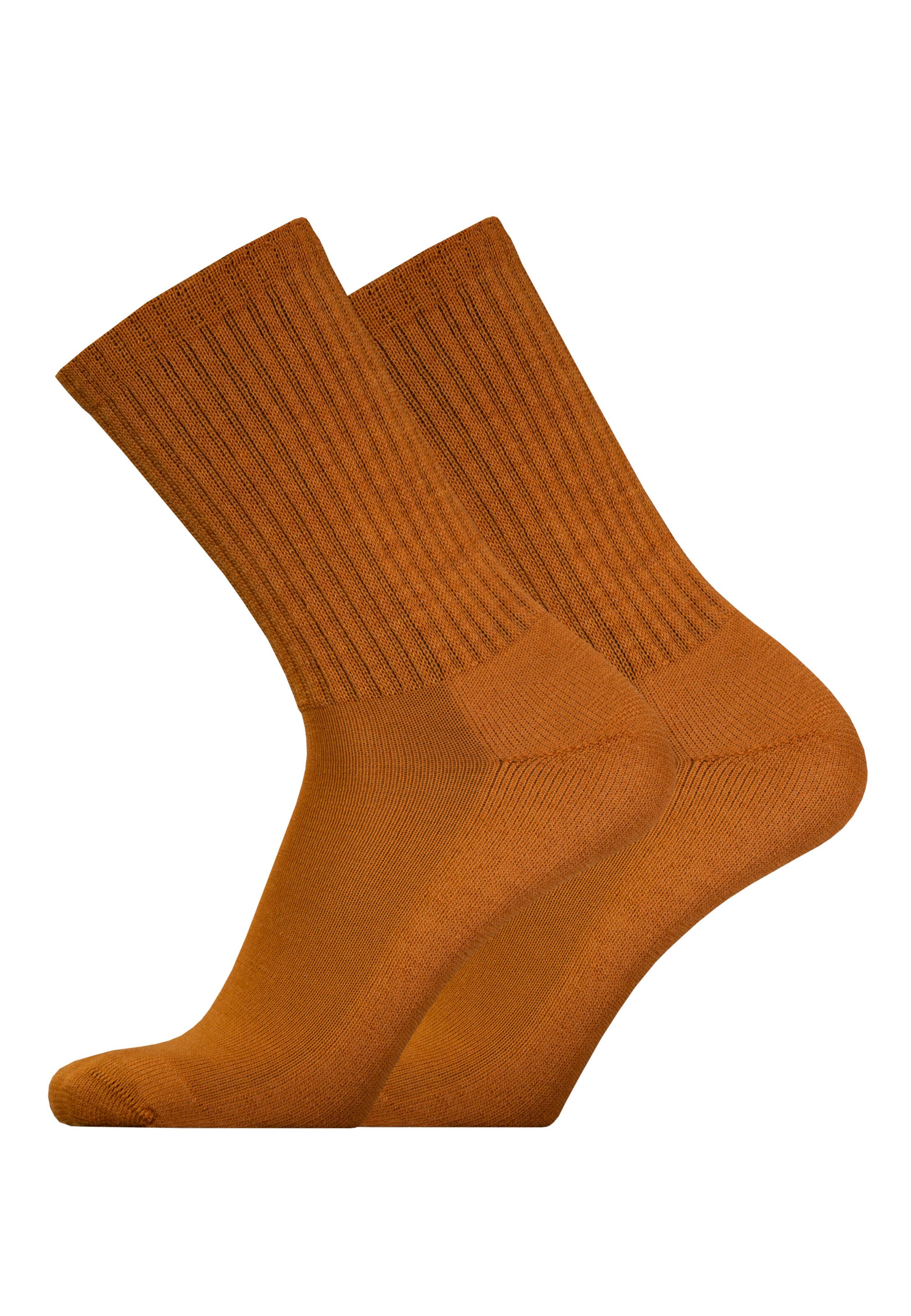 UphillSport Socks 'MERINO SPORT' in Orange: front