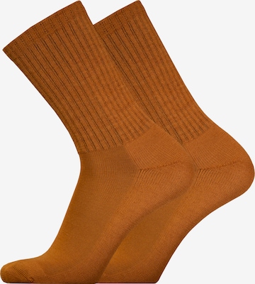 UphillSport Socken 'MERINO SPORT' in Orange: Vorderseite