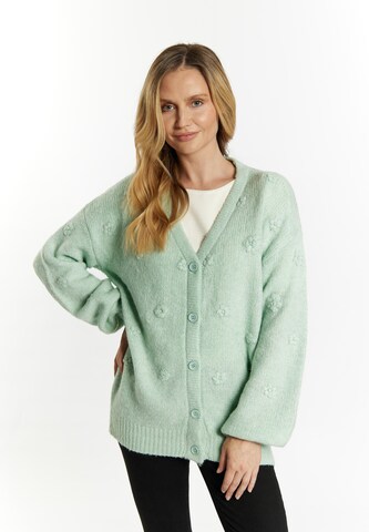 Pull-over Usha en vert : devant