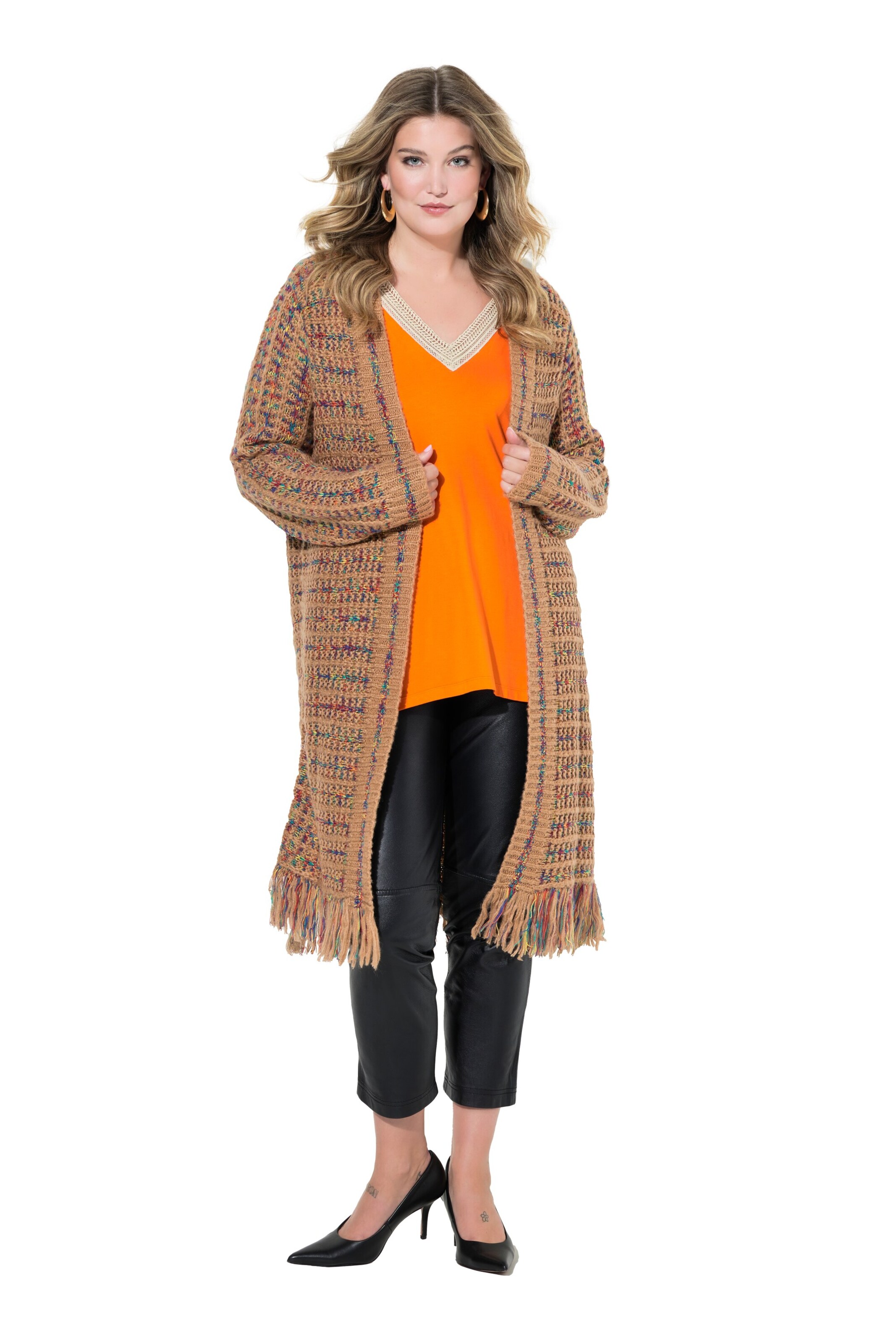 MIAMODA Strickjacke in Braun