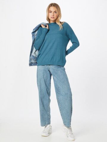 Fransa Pullover in Blau