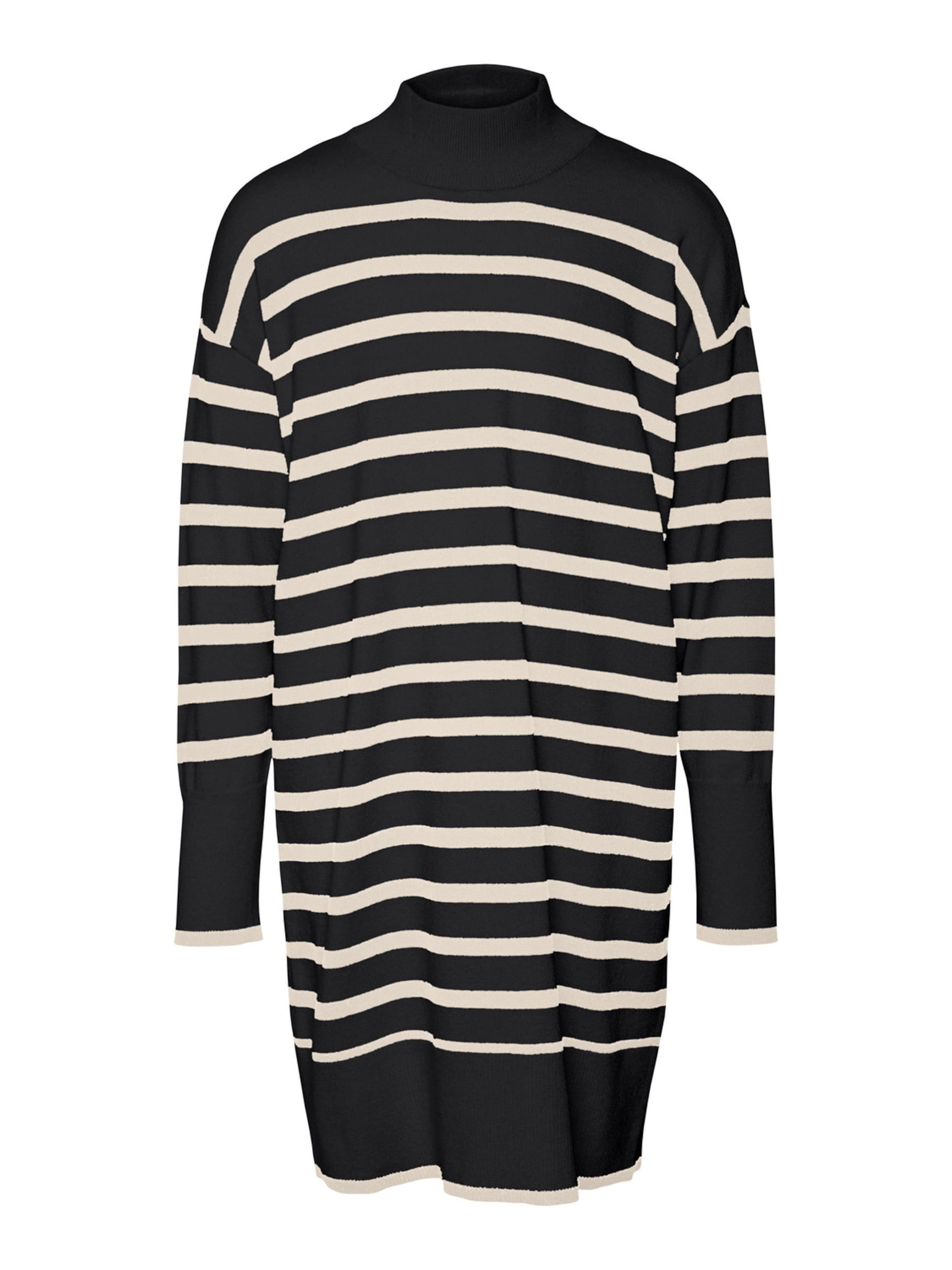 Vero Moda Girl - Vestido 'NEW HAPPINESS' en negro: frente