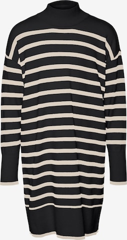 Vero Moda Girl - Vestido 'NEW HAPPINESS' en negro: frente